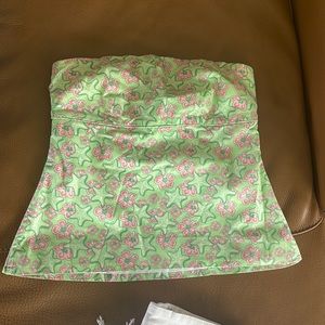Vineyard Vines Hawaiian Print Tube Top